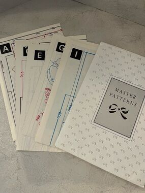 Master Patterns for Sewing/Embroidery/Slow Stitching